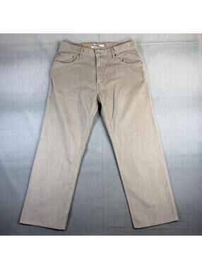 Levis 559 Corduroy Pants Mens 36x30 Beige Relaxed Straight Cords Jeans NWT